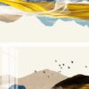 Mild luxurious elk ingenious conception panorama decoration painting