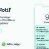 WPNotif v2.6.3.5 – WordPress SMS & WhatsApp Message Notifications