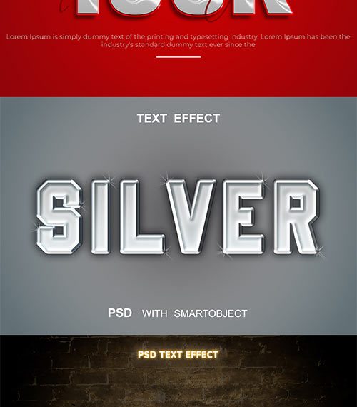 Psd textual content impact set vol 543