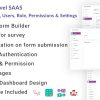 Prime Laravel Saas v1.0.2 – Kind builder, Prospects, Carry out, Permissions…