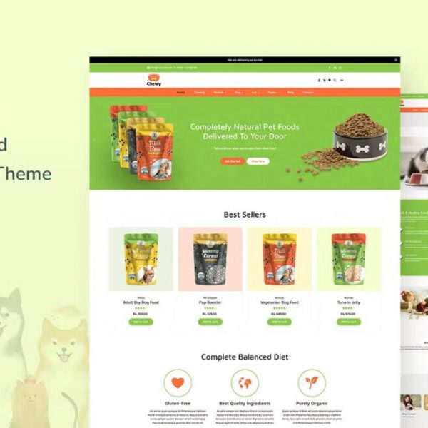 Chewy v.1.0.0 – Canine, Kitten & Pet Store Shopify Theme