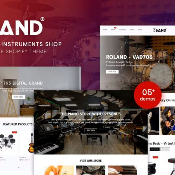 7Band v.1.0.0 – Musical Devices Store Shopify Theme